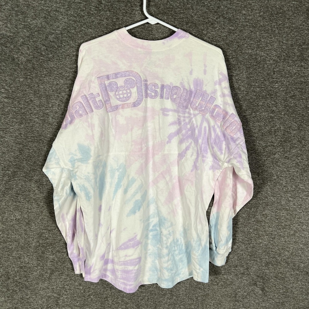 Disney Shirt Womens Medium Multicolor Walt Disney World‎ Spirit Jersey Tie Dye